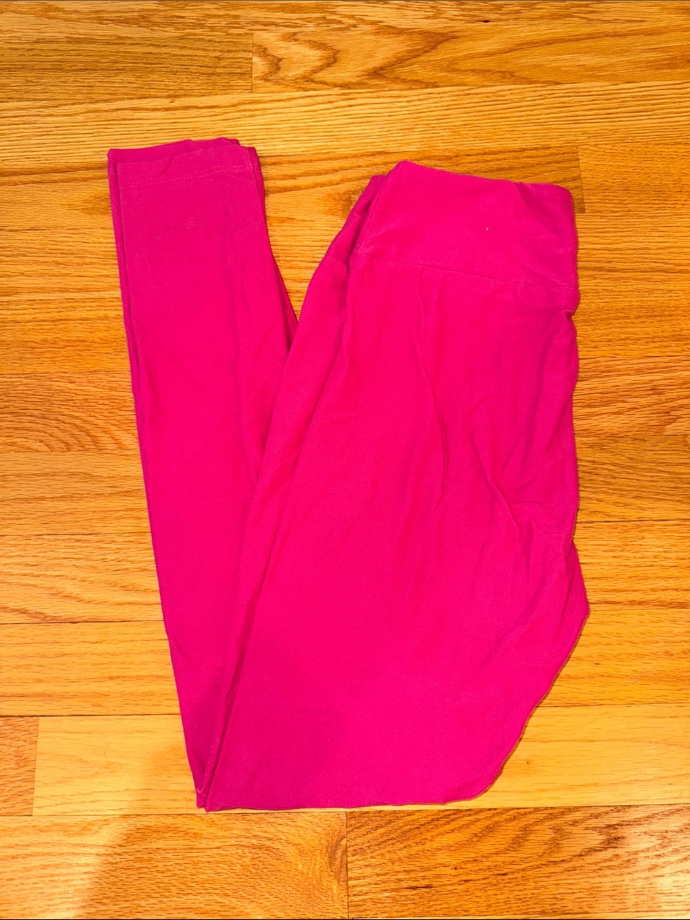 LuLaRoe Hot Pink Girls' Leggings